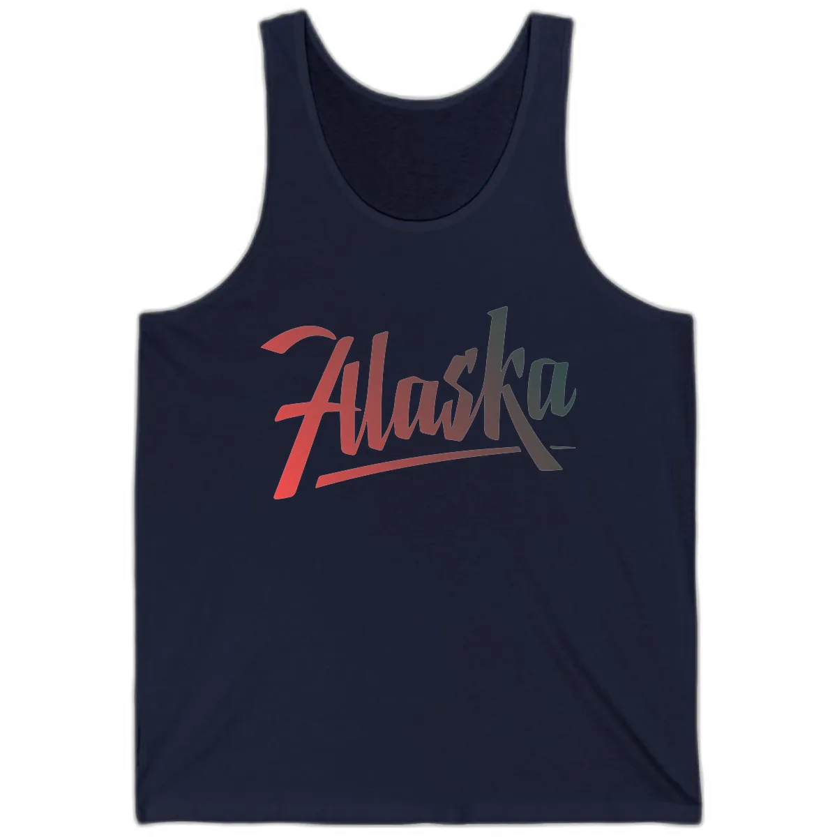 Alaska Cruise Upward Trend Tank in Navy