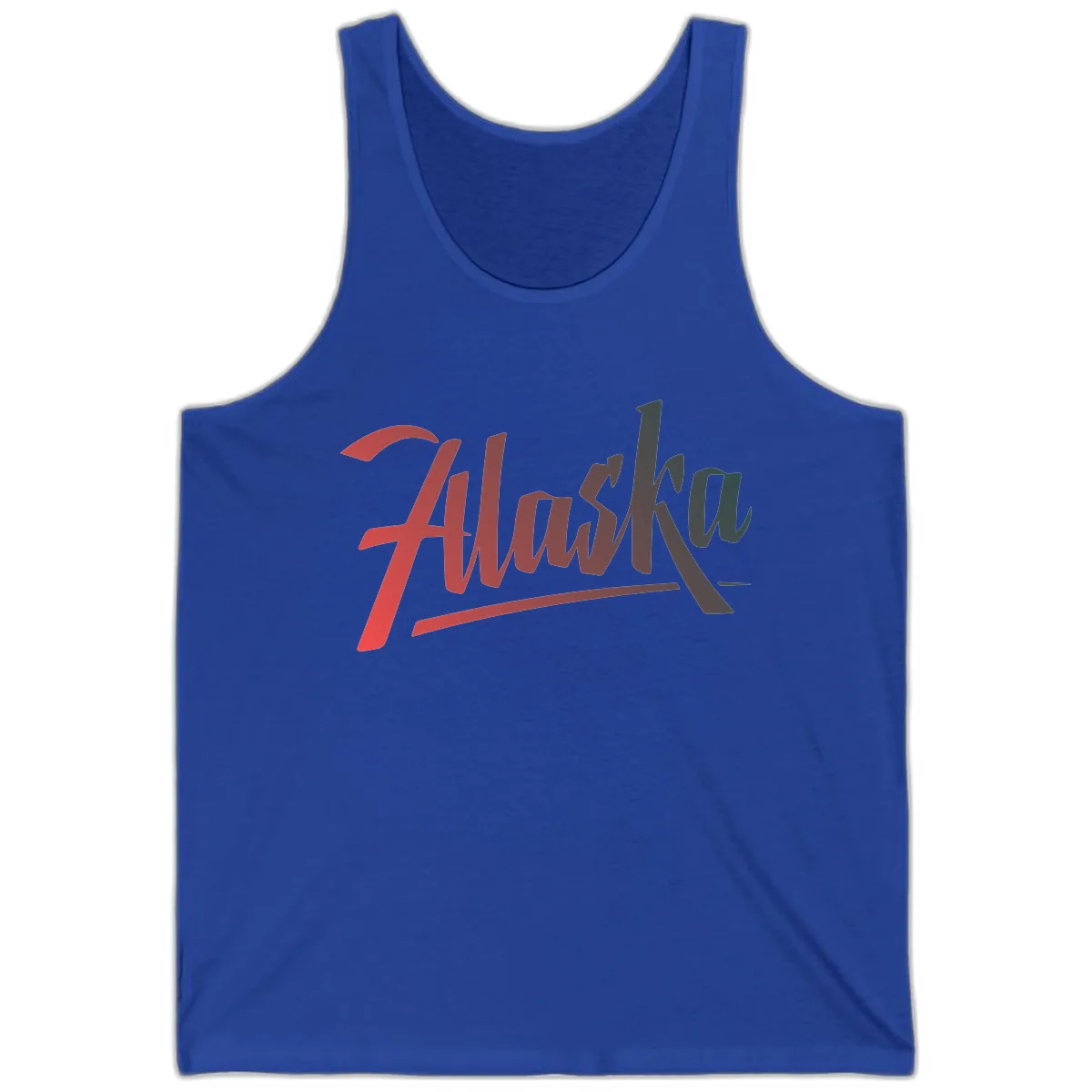 Alaska Cruise Upward Trend Tank in True Royal