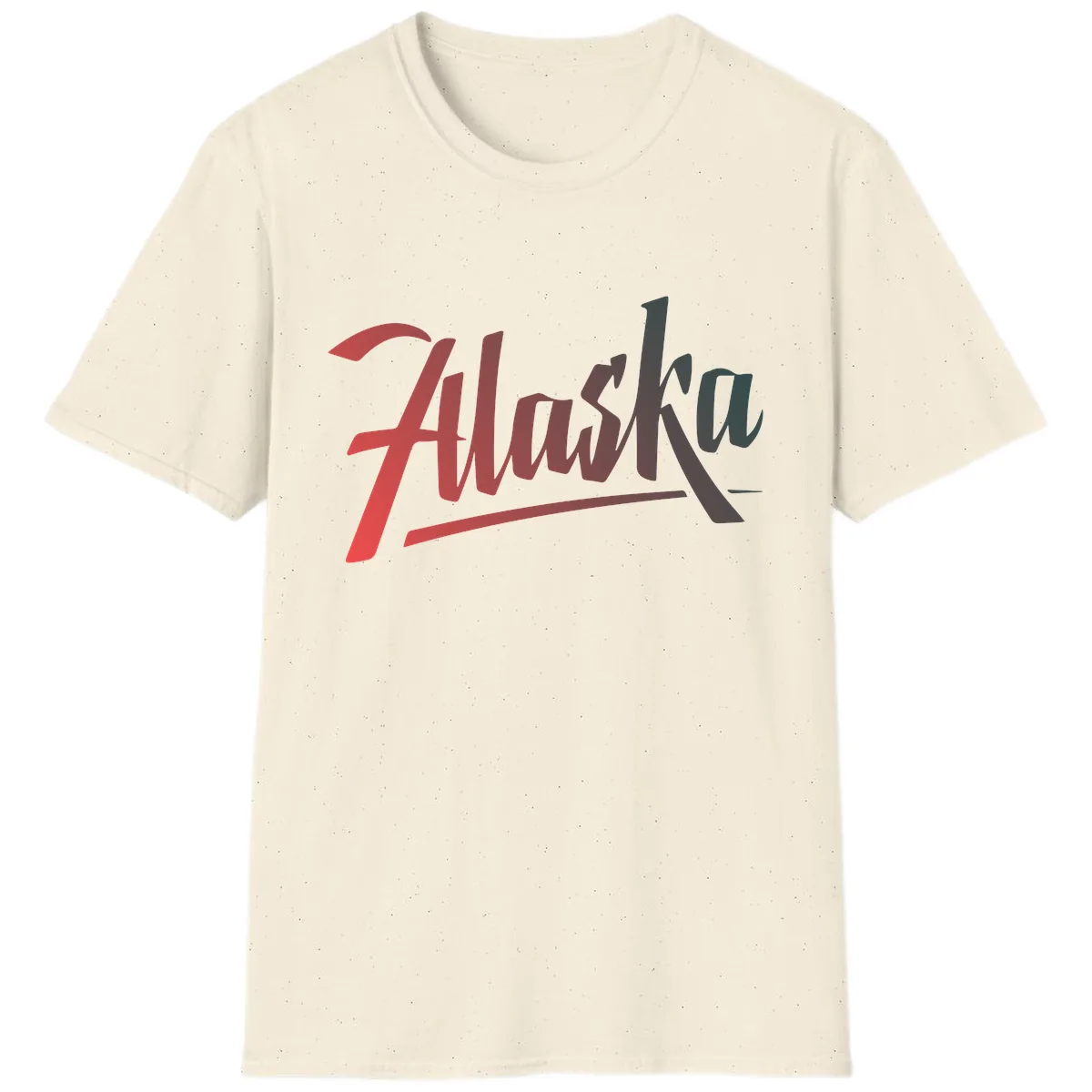 Alaska Cruise Upward Trend T-Shirt in Natural
