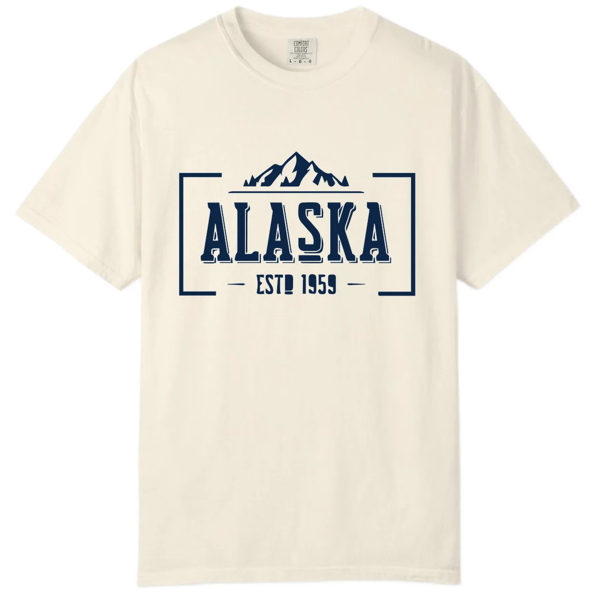 Alaska Cruise Design Awaiting Image Comfort Color in Ivory