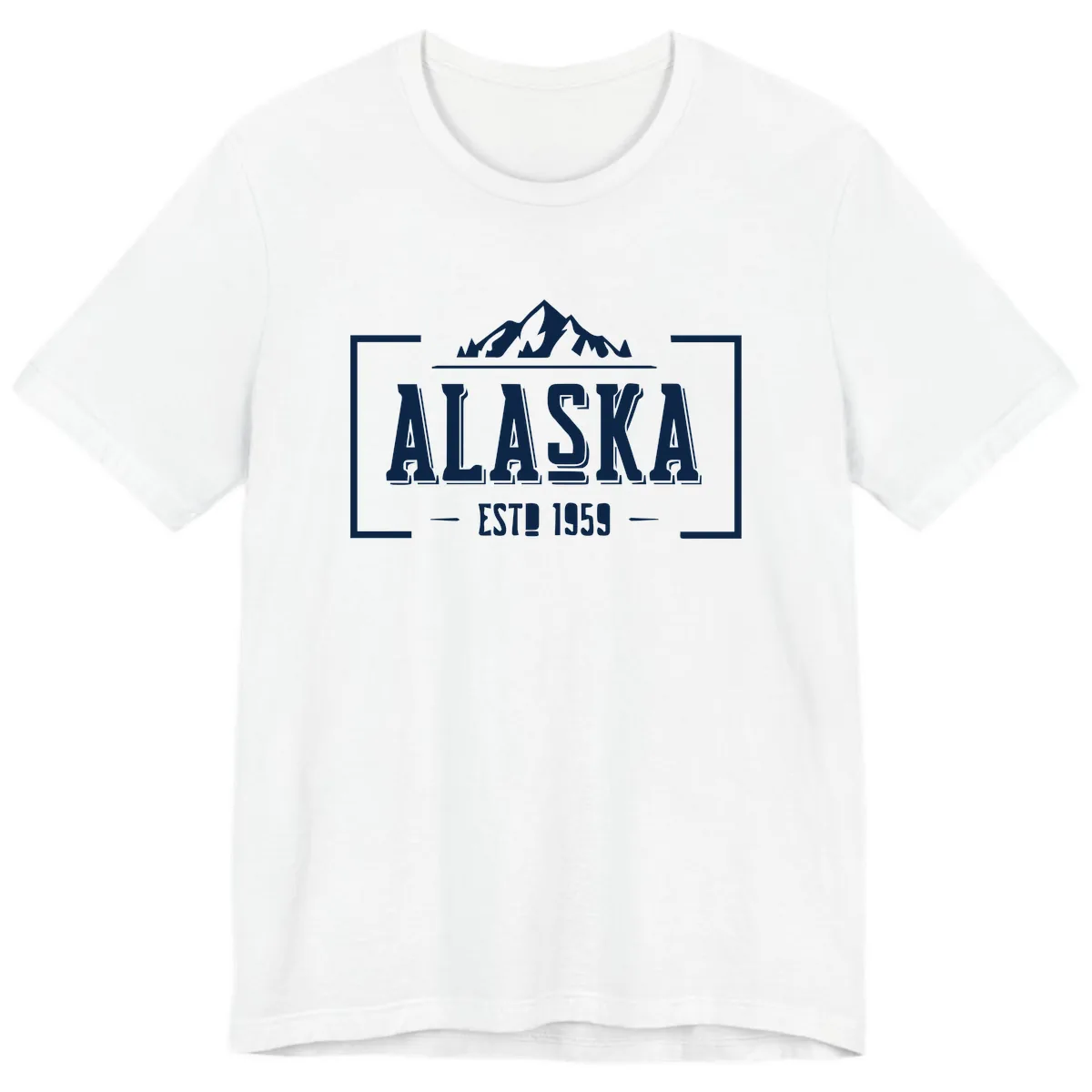 Alaska Cruise Design Awaiting Image Premium T-Shirt in White