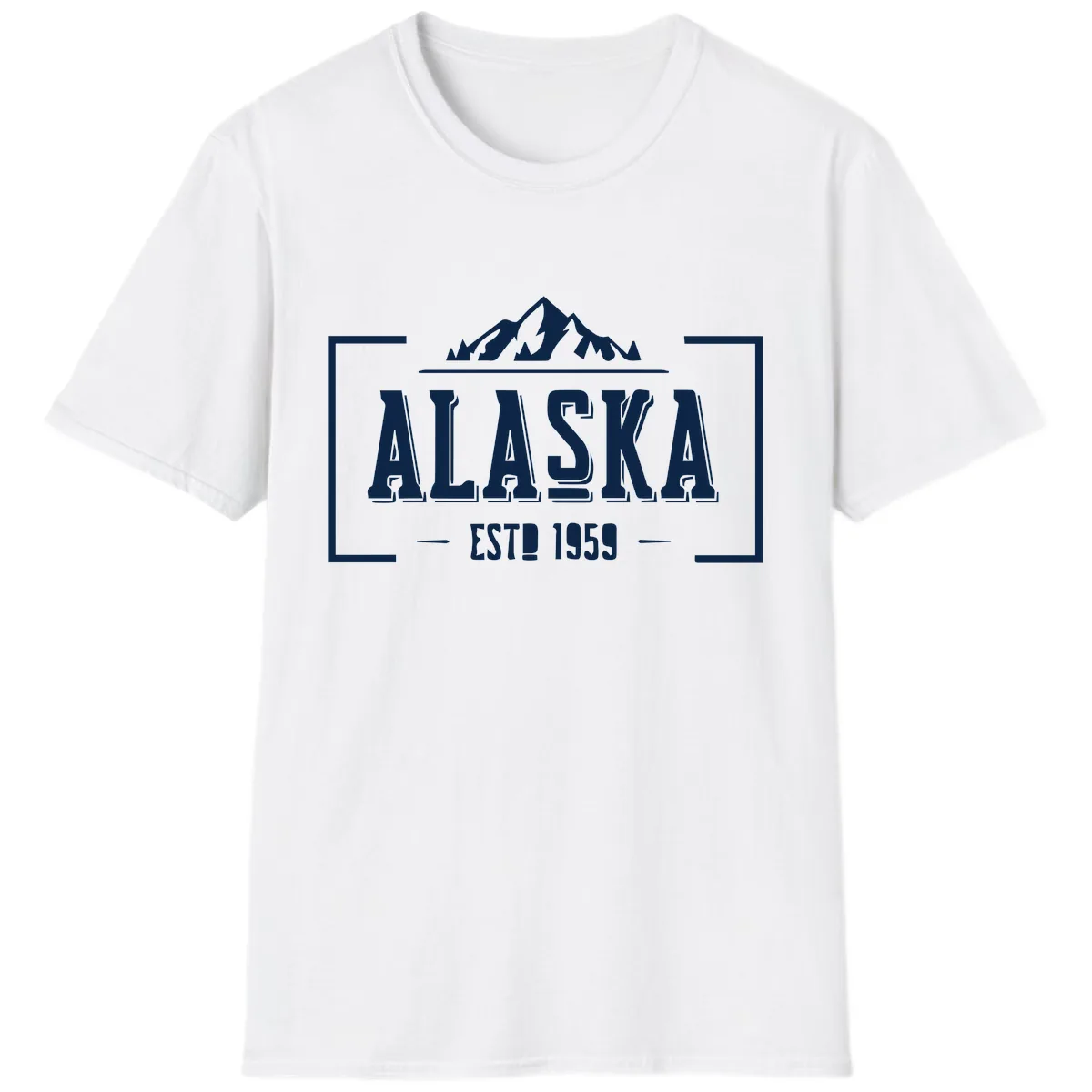 Alaska Cruise Design Awaiting Image T-Shirt in White