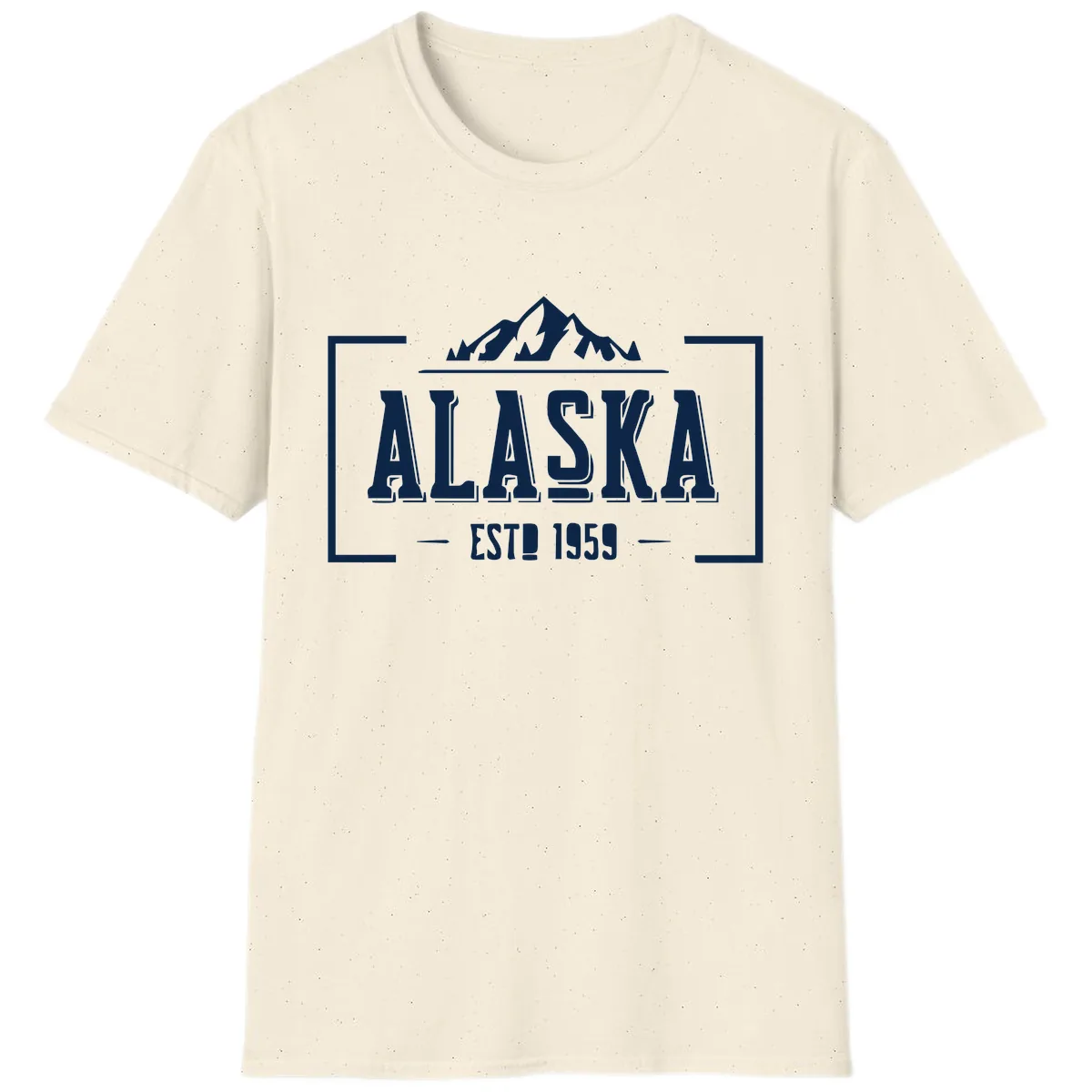 Alaska Cruise Design Awaiting Image T-Shirt in Natural