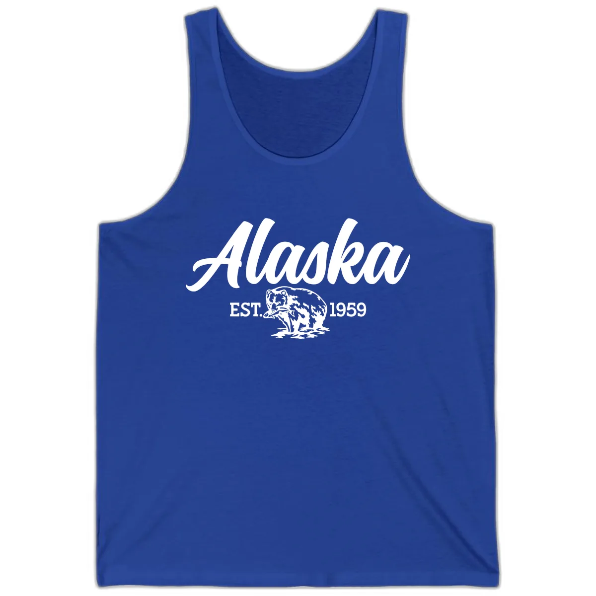 Alaskan Bear Established 1959 Tank in True Royal