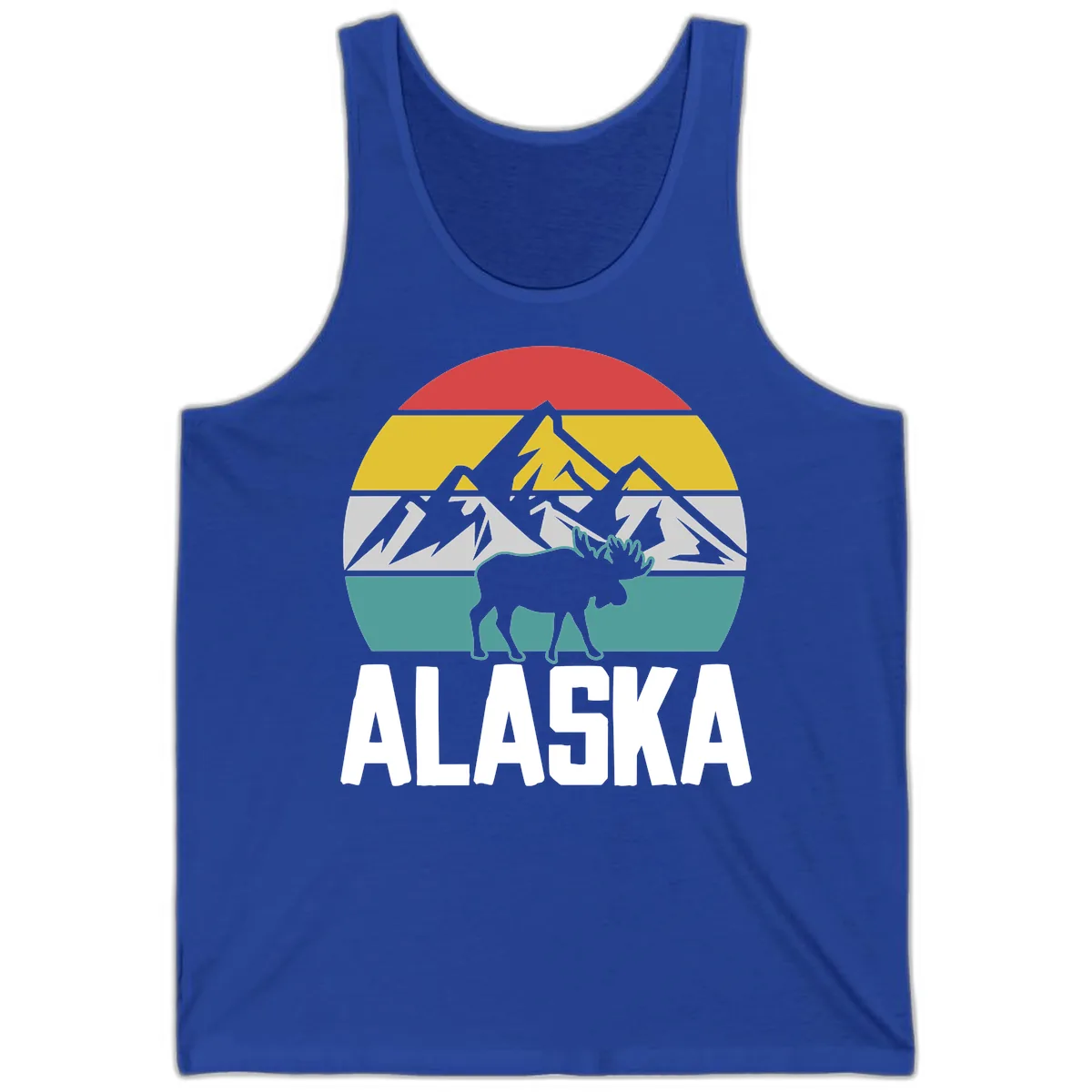 Moose Mountain Wilderness Alaska Tank in True Royal