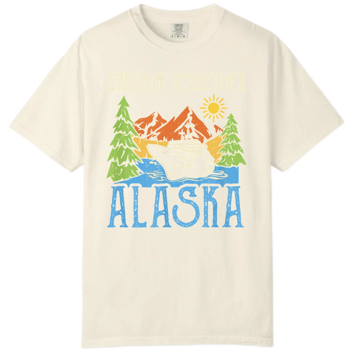 Cruisin' Together Alaska Comfort Color in Ivory