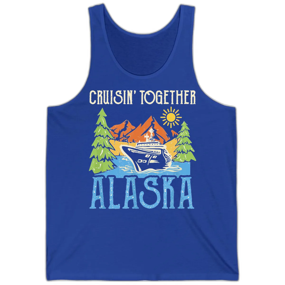Cruisin' Together Alaska Tank in True Royal