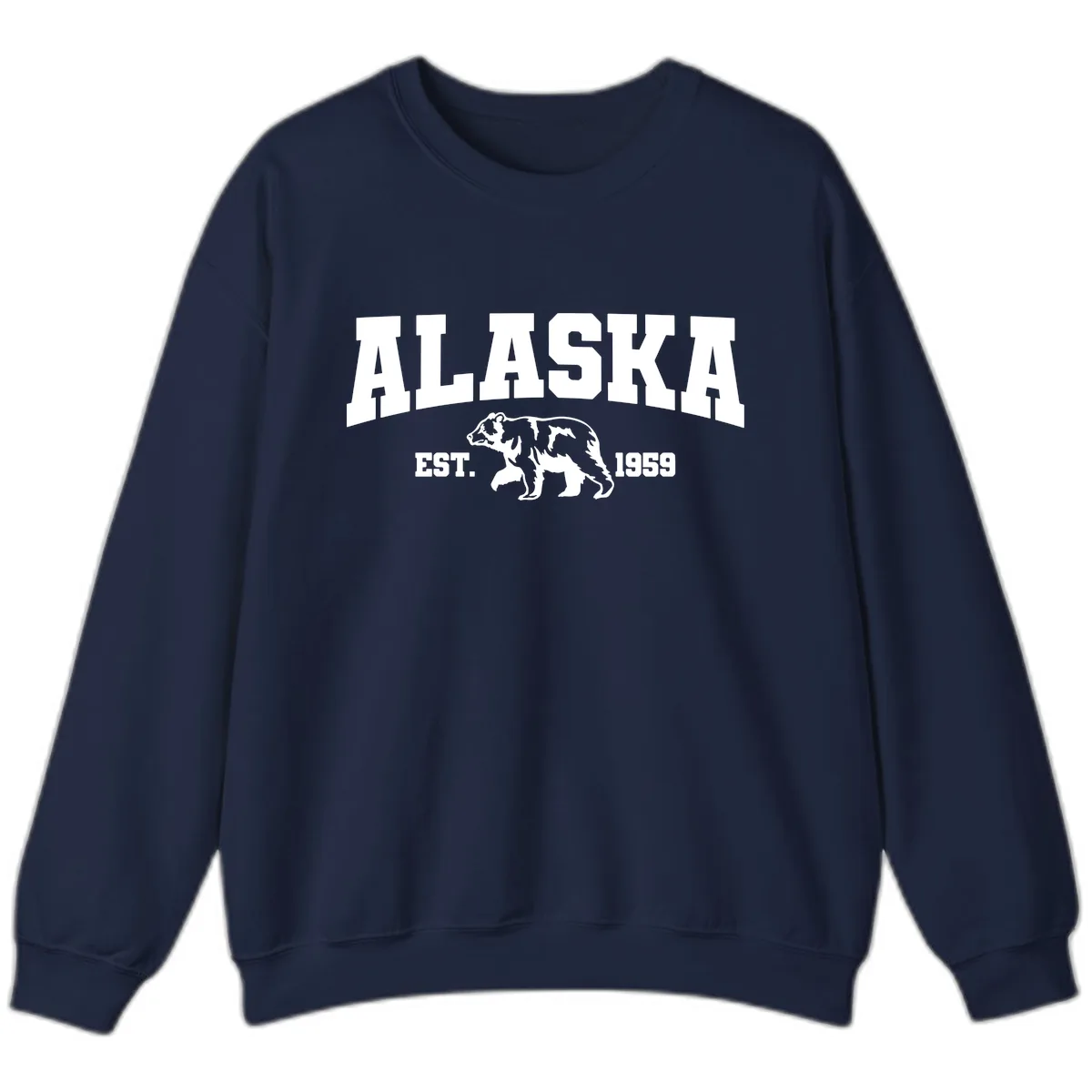 Alaska Bear Est. 1959 Sweatshirt in Navy
