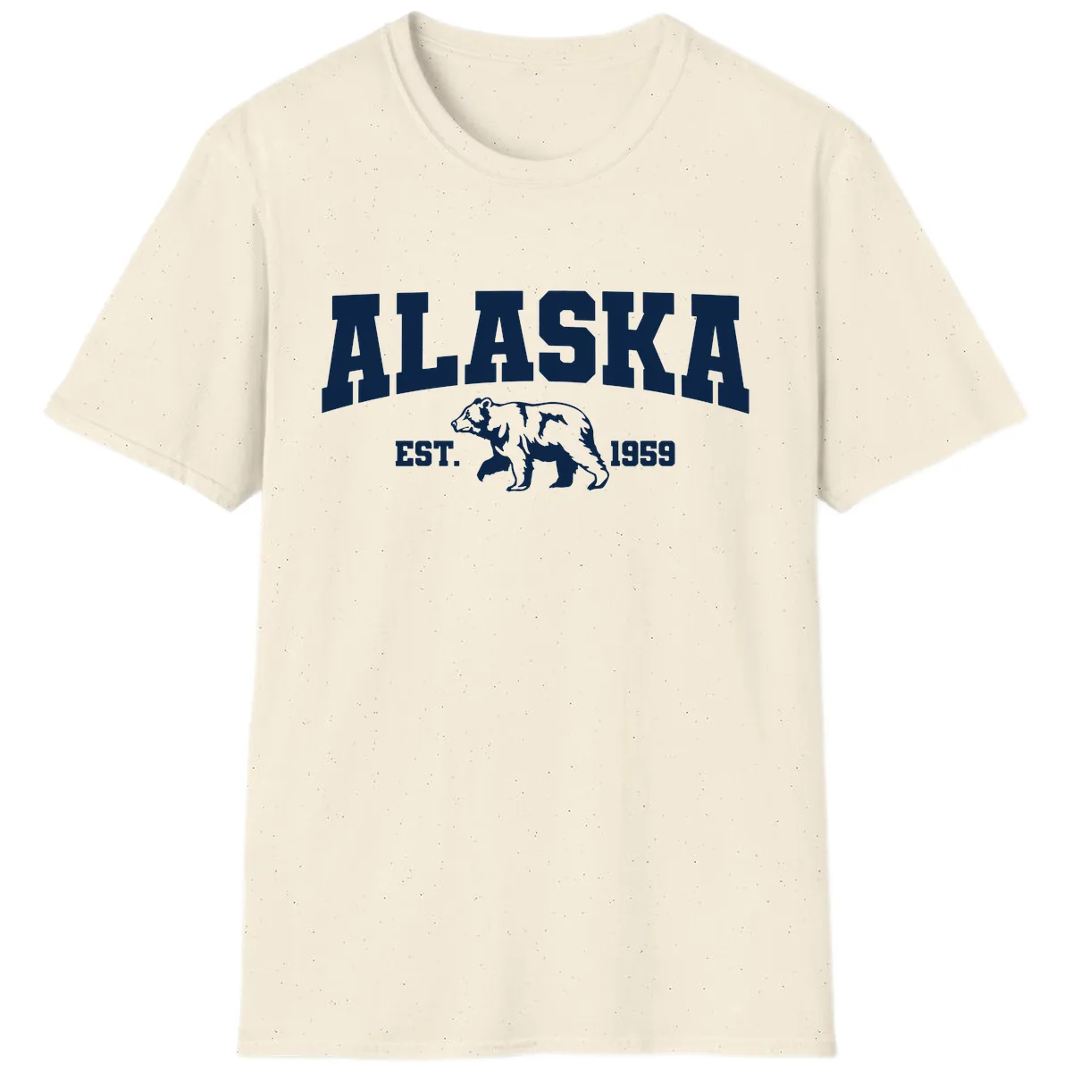 Alaska Bear Est. 1959 T-Shirt in Natural