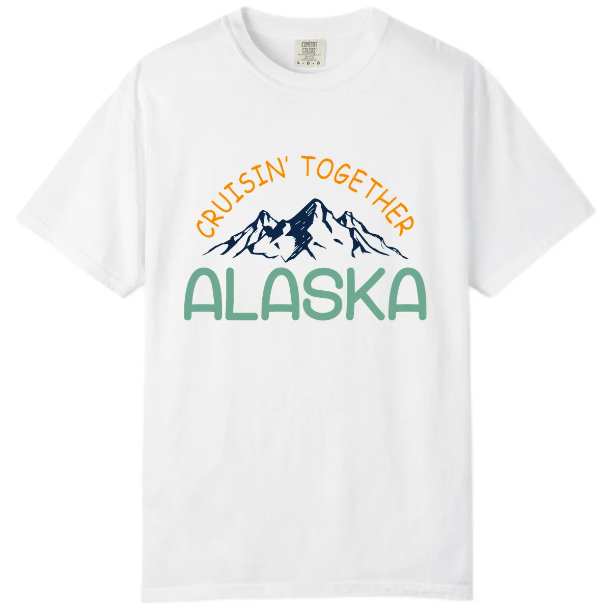 Cruisin' Together Alaska Comfort Color in White