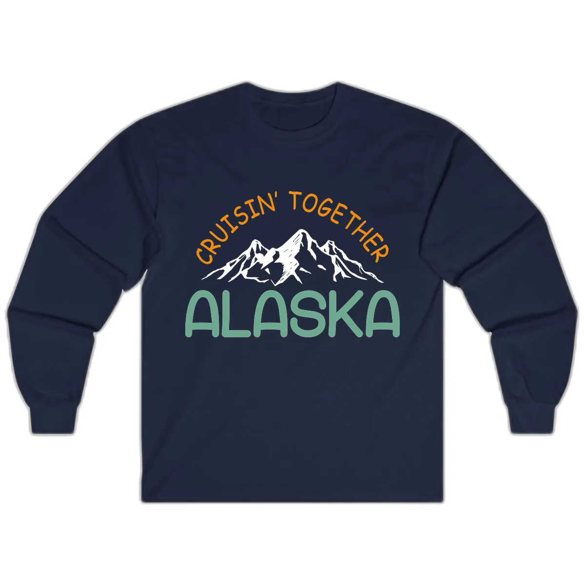 Cruisin' Together Alaska Long Sleeve in Navy