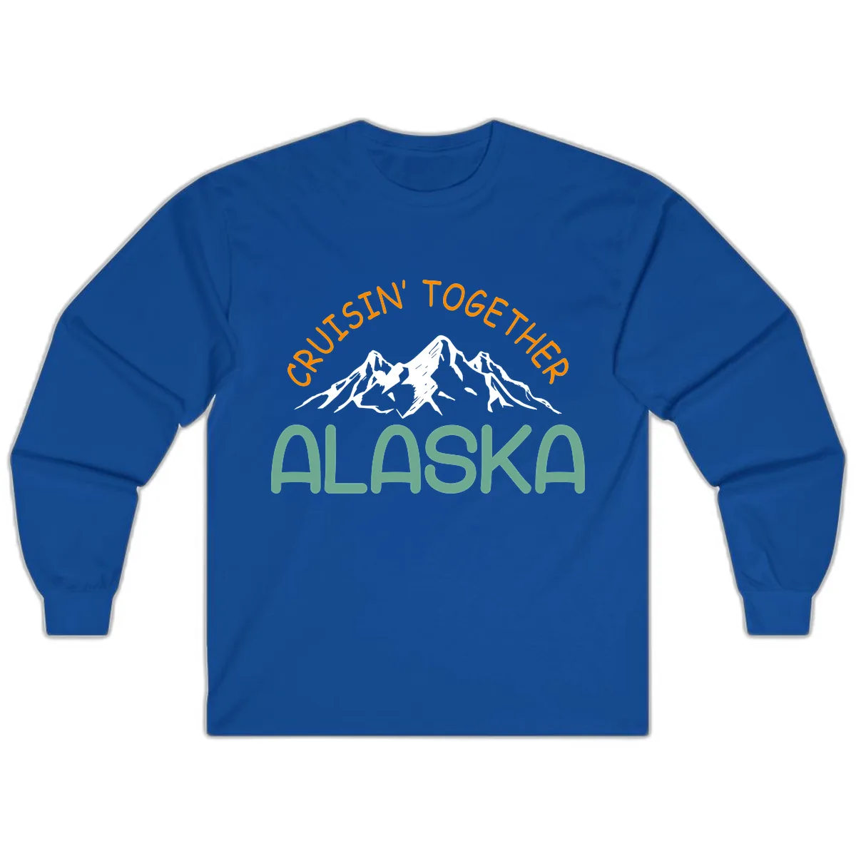 Cruisin' Together Alaska Long Sleeve in Royal