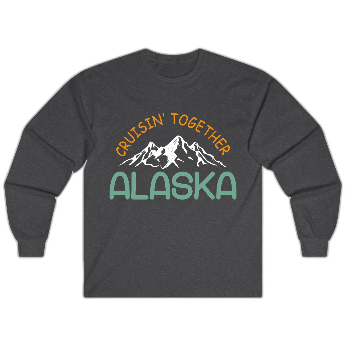 Cruisin' Together Alaska Long Sleeve in Dark Heather