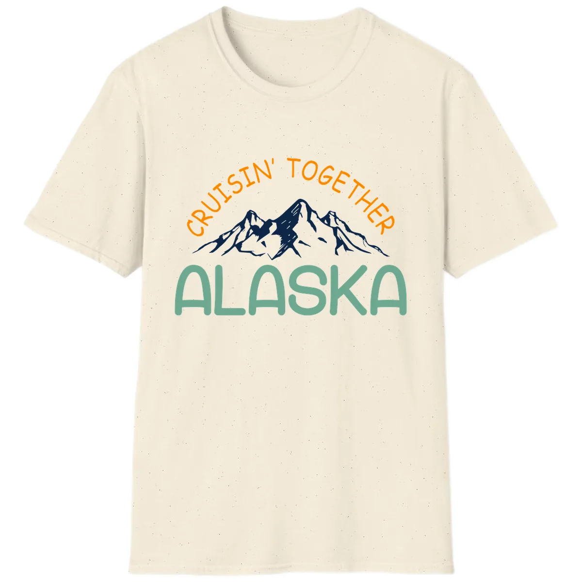 Cruisin' Together Alaska T-Shirt in Natural