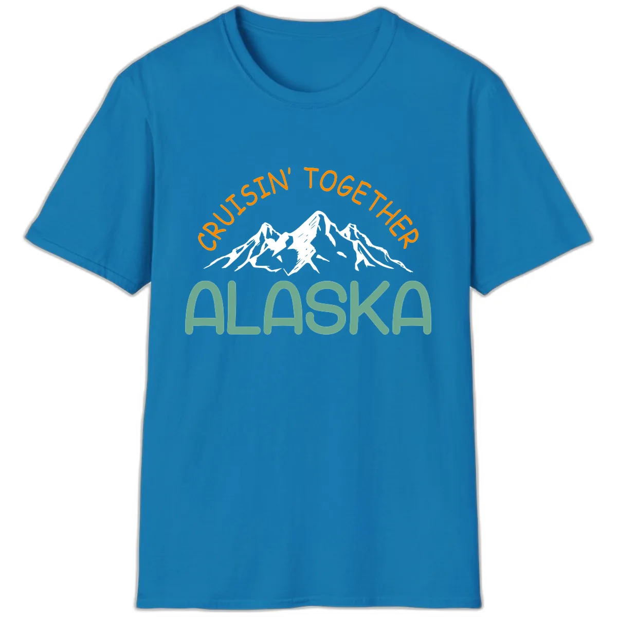 Cruisin' Together Alaska T-Shirt in Sapphire