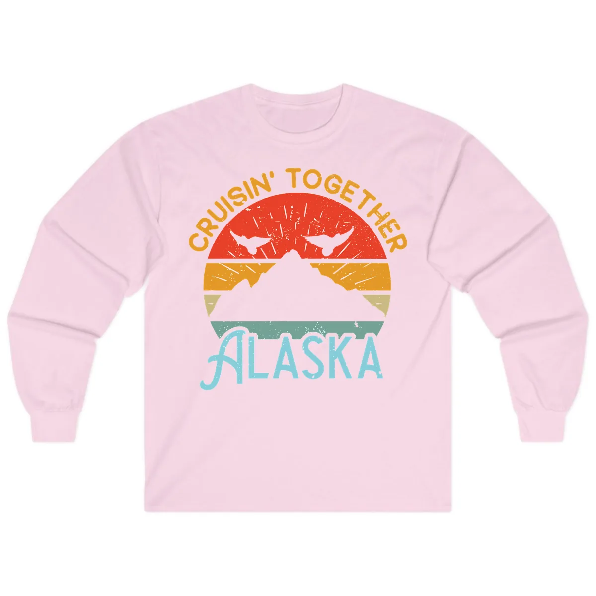 Crushin' Together Alaska Long Sleeve in Light Pink