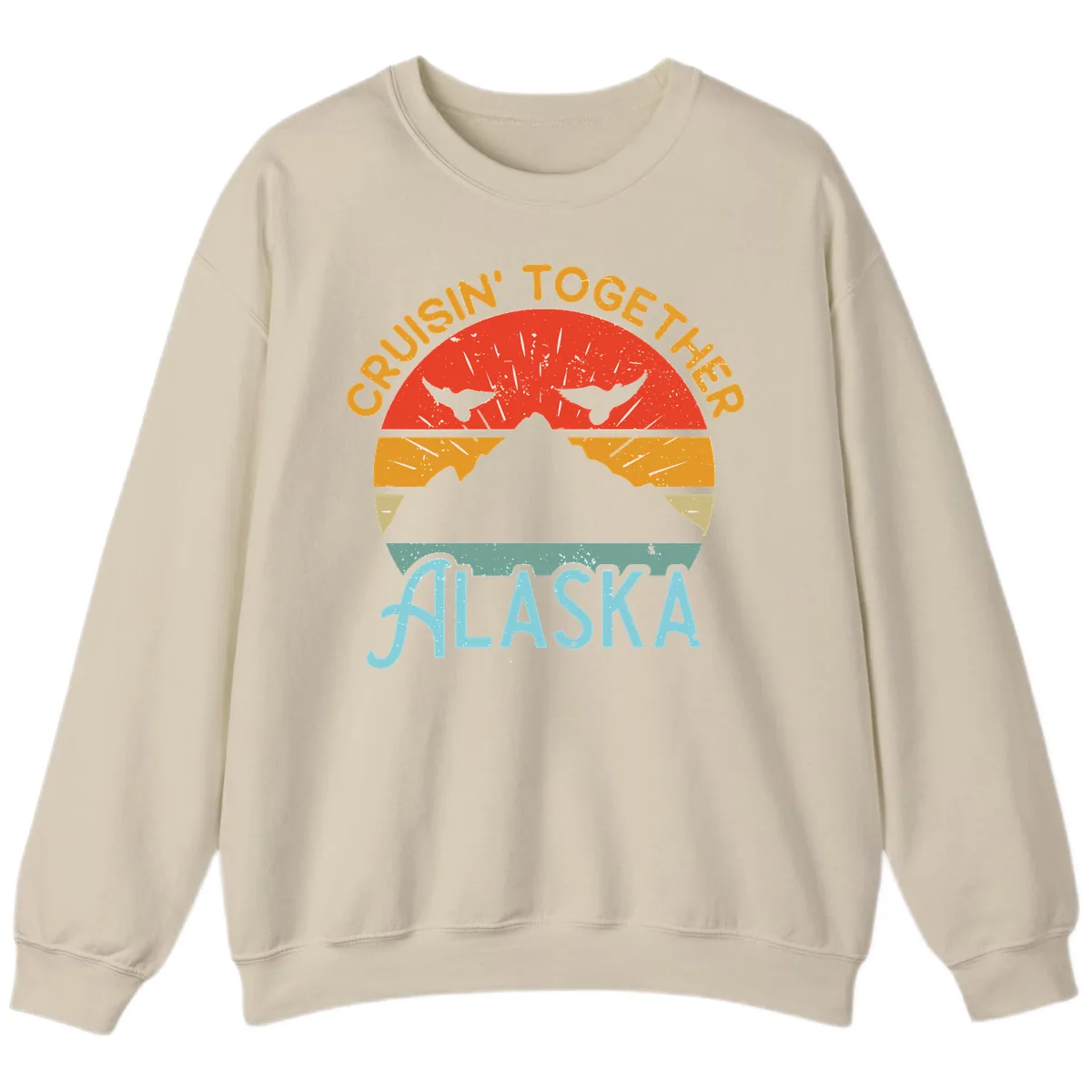 Crushin' Together Alaska Sweatshirt in Sand