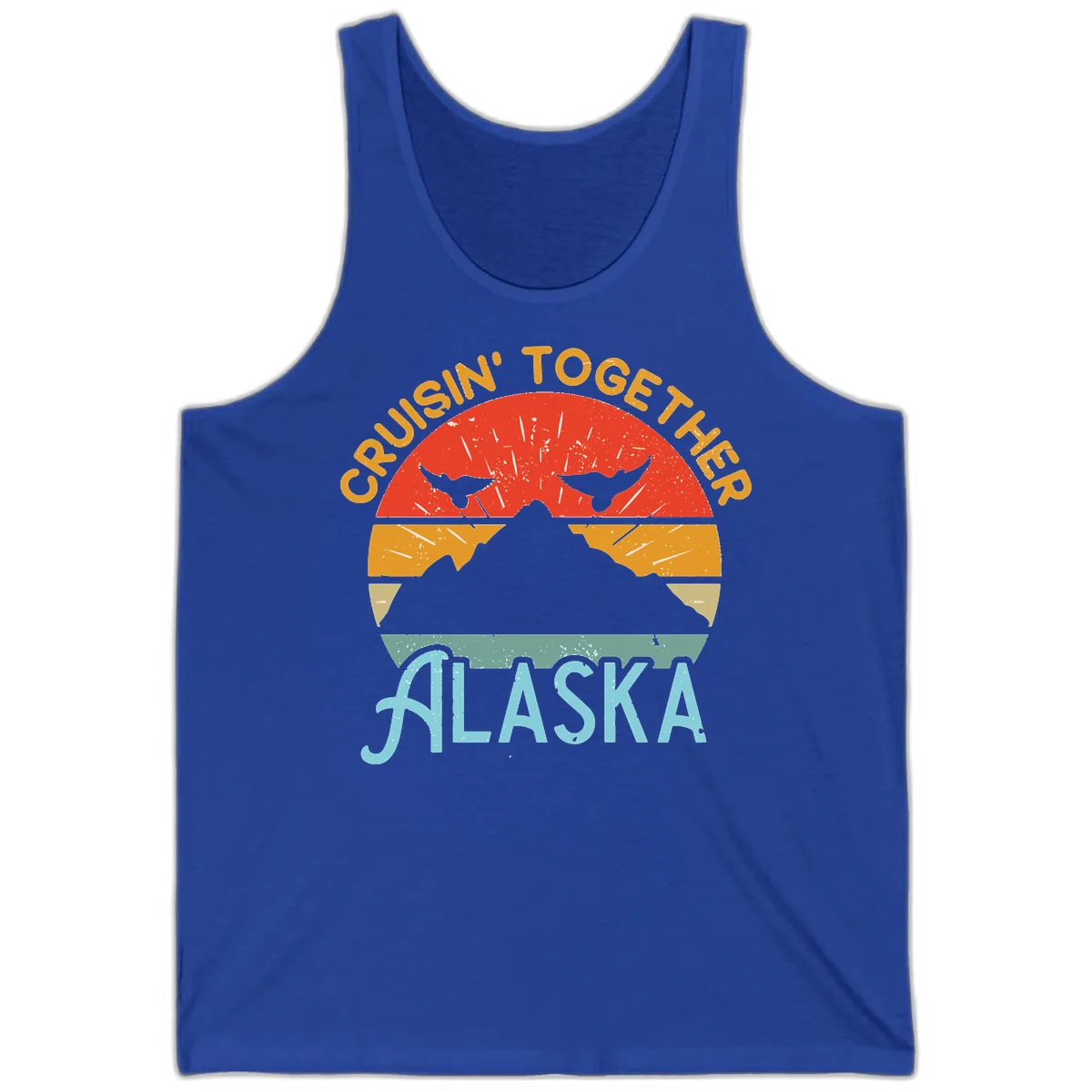 Crushin' Together Alaska Tank in True Royal