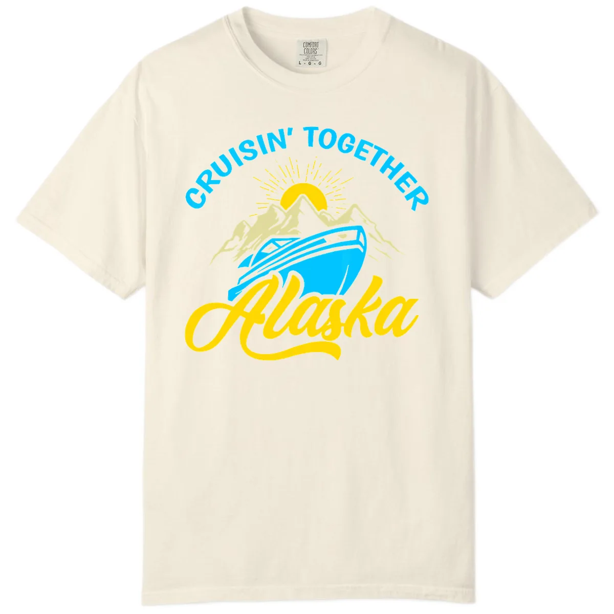 Cruisin' Together Alaska Comfort Color in Ivory