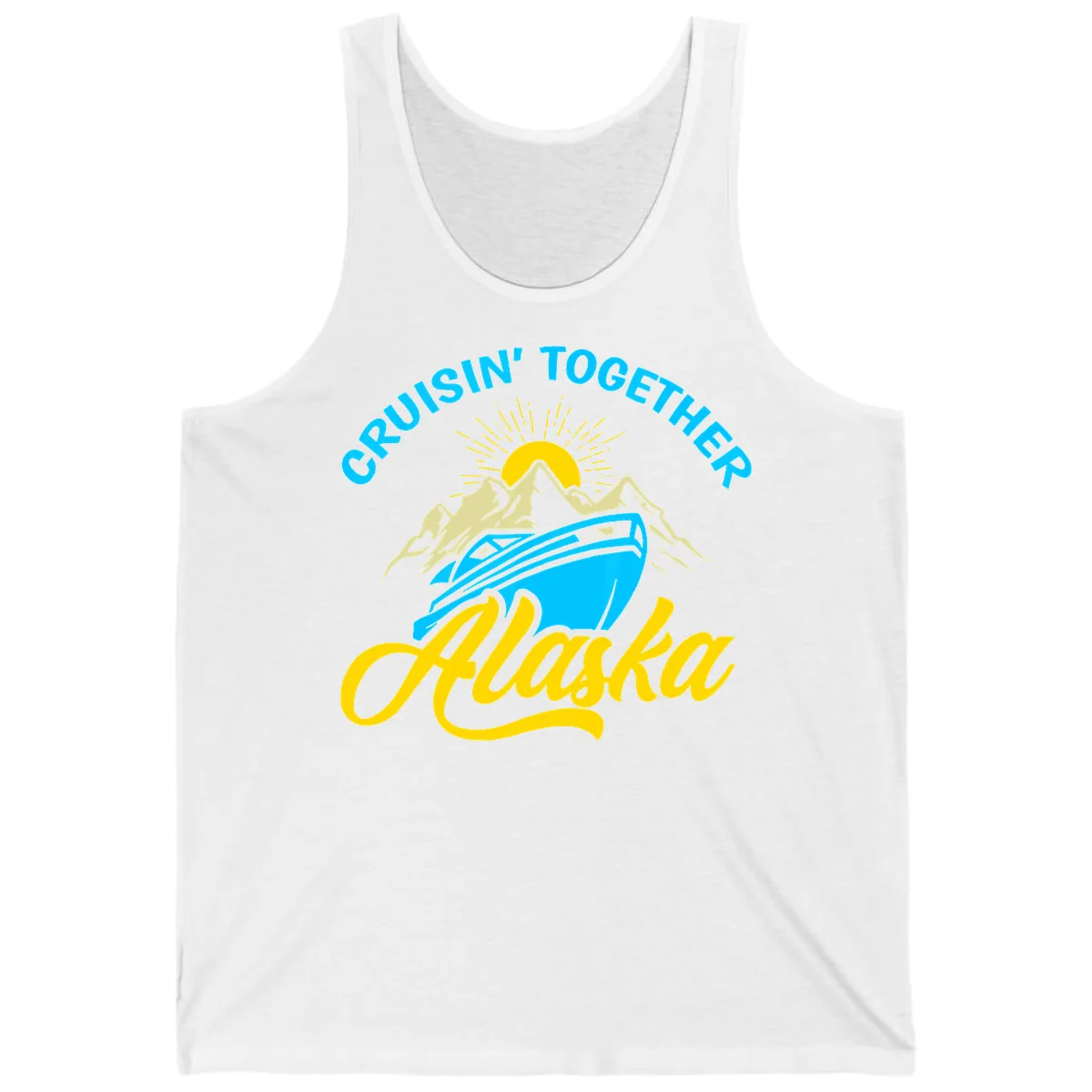 Cruisin' Together Alaska Tank in White