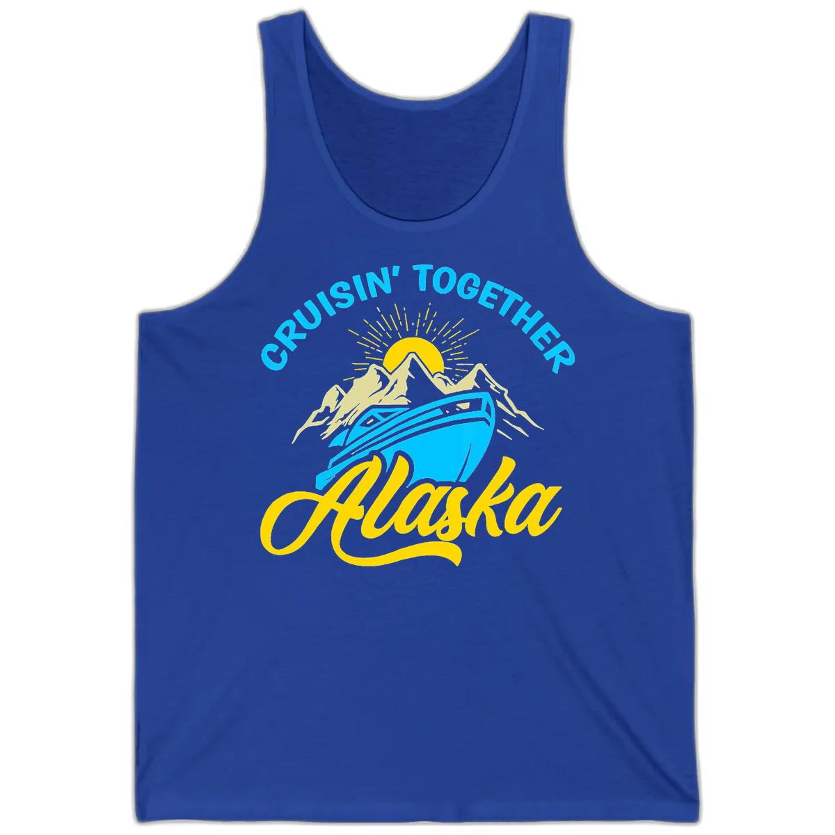 Cruisin' Together Alaska Tank in True Royal