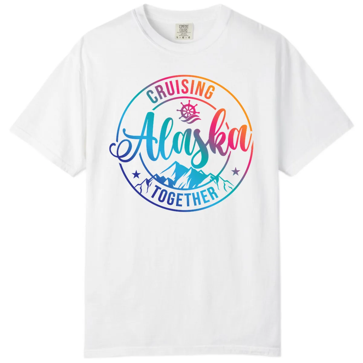 Cruising Always Together Alaska Comfort Color in White