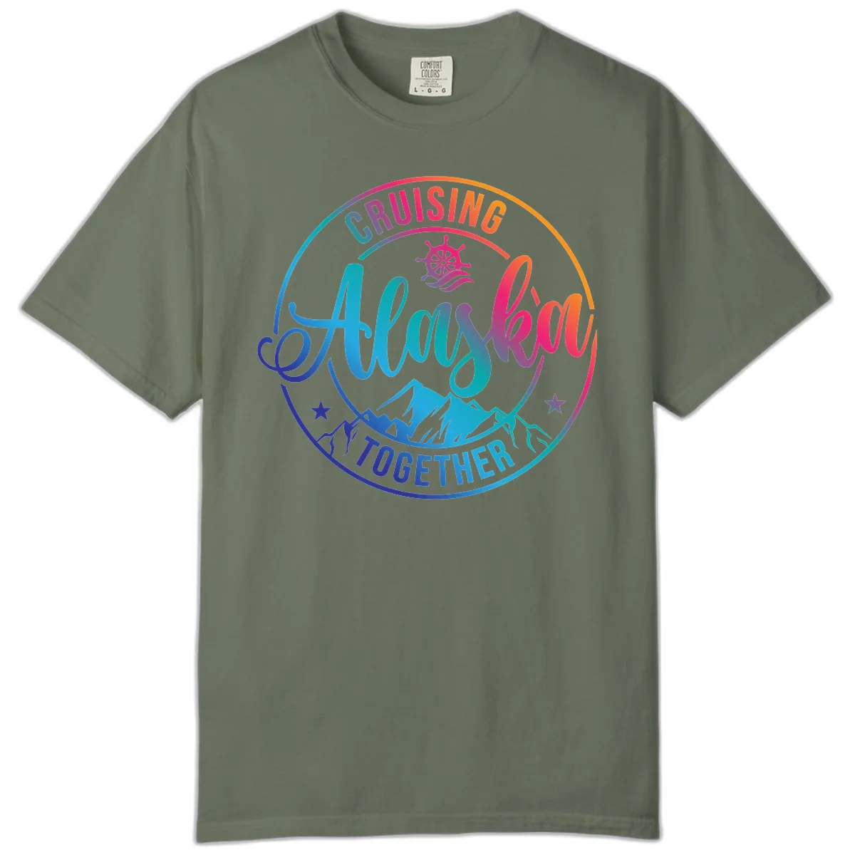 Cruising Always Together Alaska Comfort Color in Moss