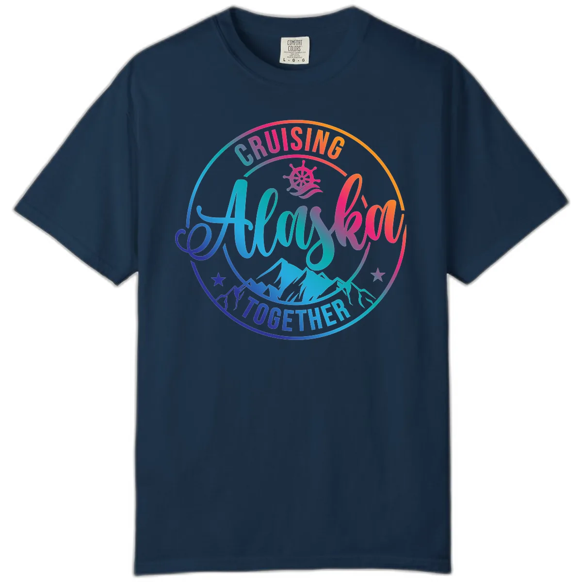 Cruising Always Together Alaska Comfort Color in True Navy