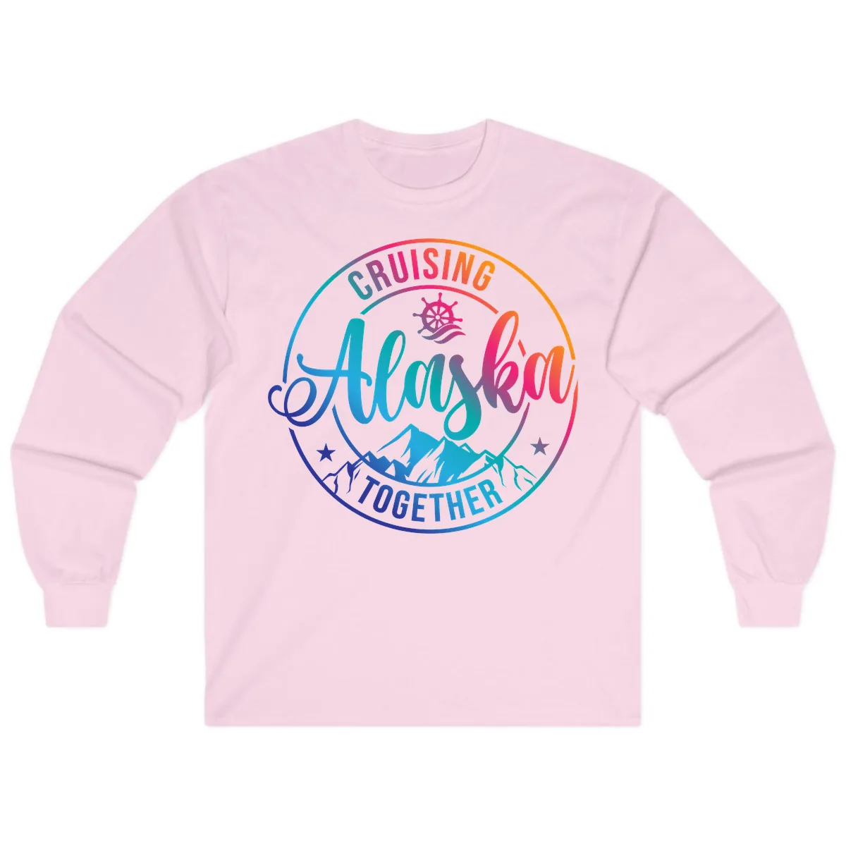 Cruising Always Together Alaska Long Sleeve in Light Pink