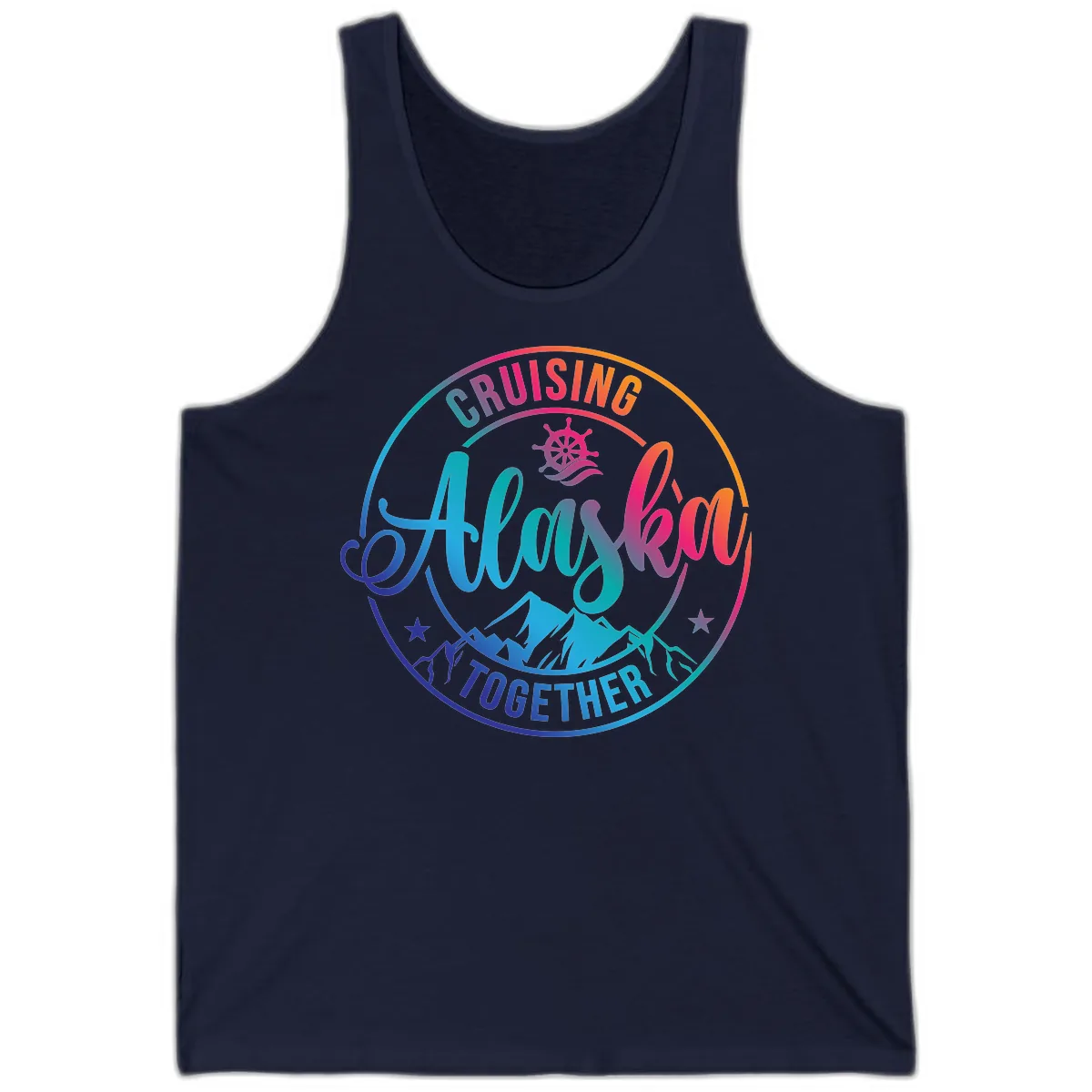 Cruising Always Together Alaska Tank in Navy
