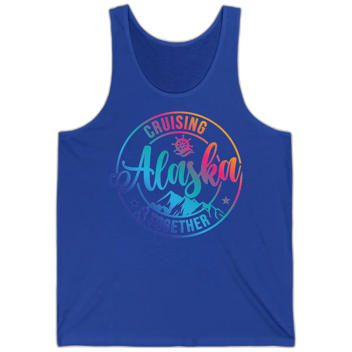 Cruising Always Together Alaska Tank in True Royal