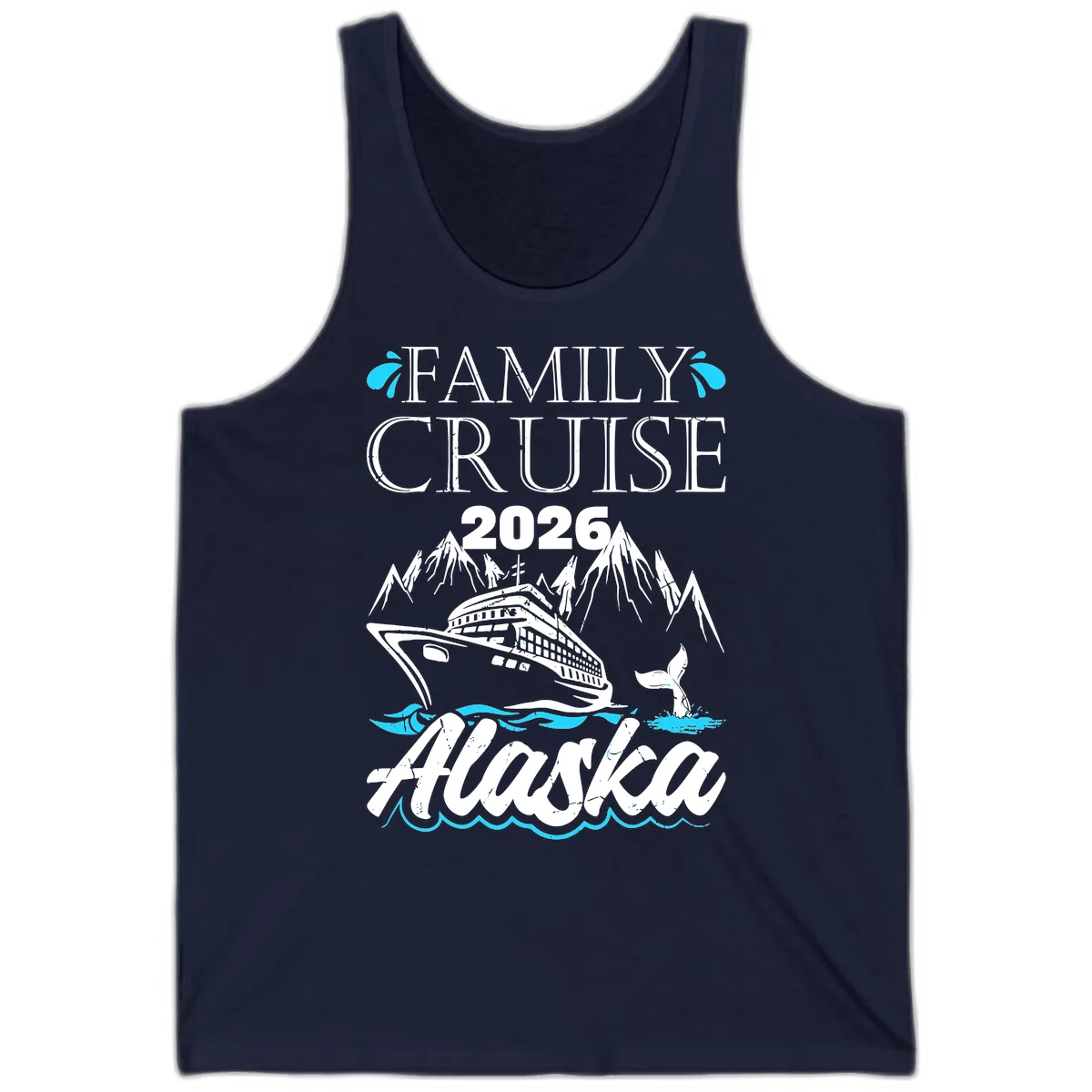 Alaska Waters Adventure Tank in Navy
