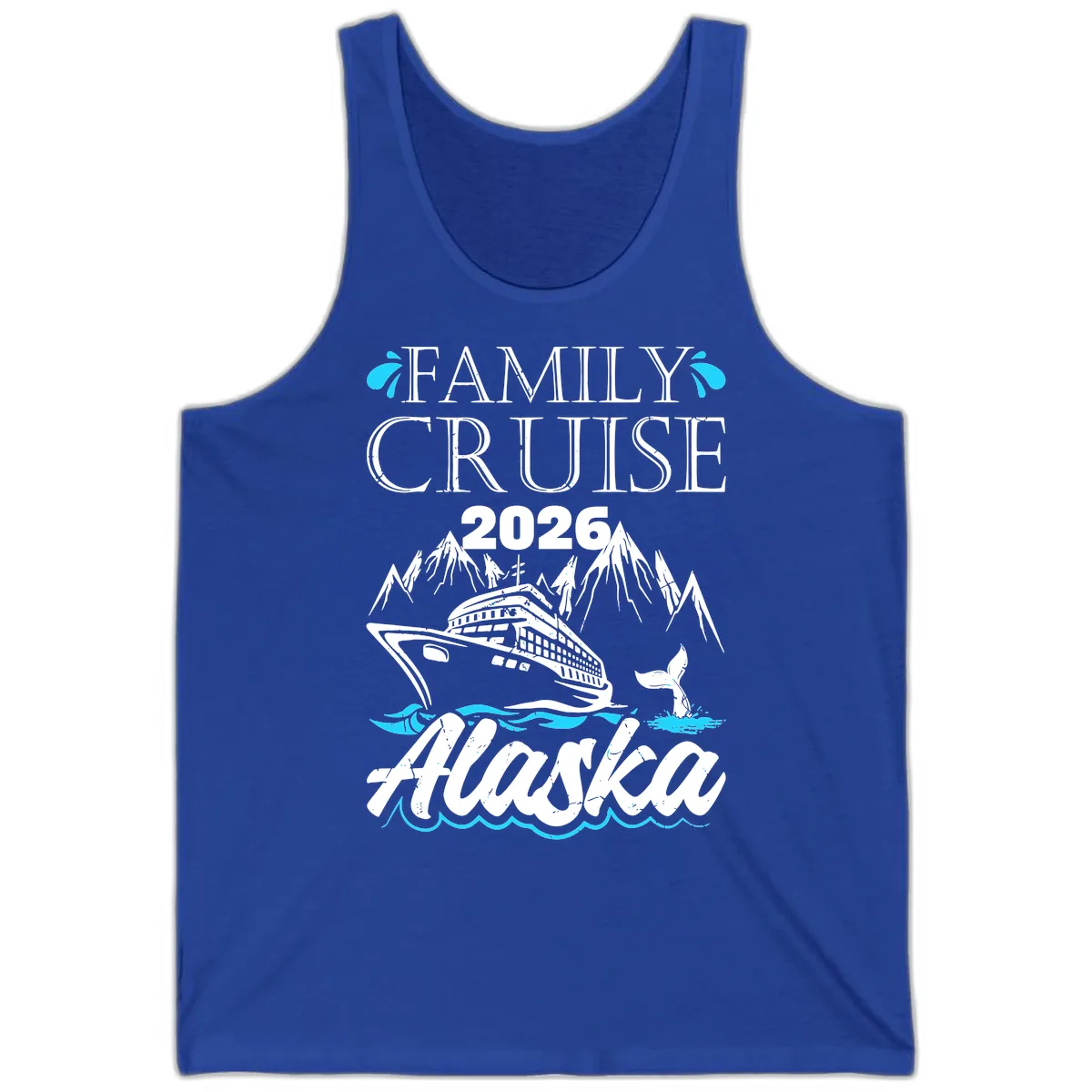 Alaska Waters Adventure Tank in True Royal