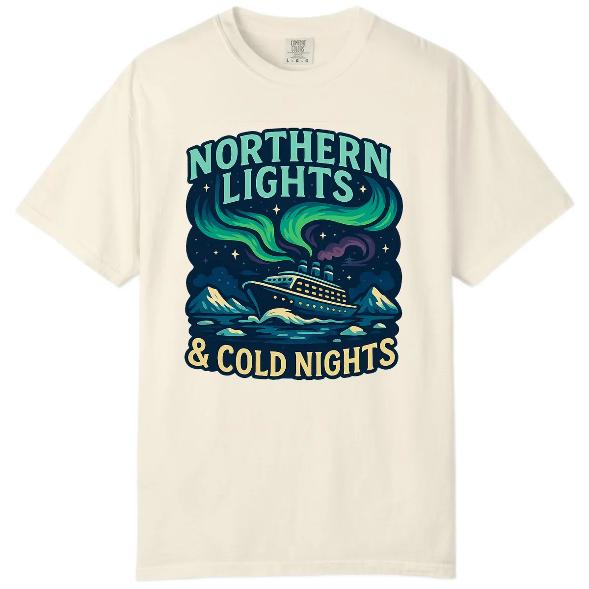 Northern Lights & Cold Nights Comfort Color in Ivory