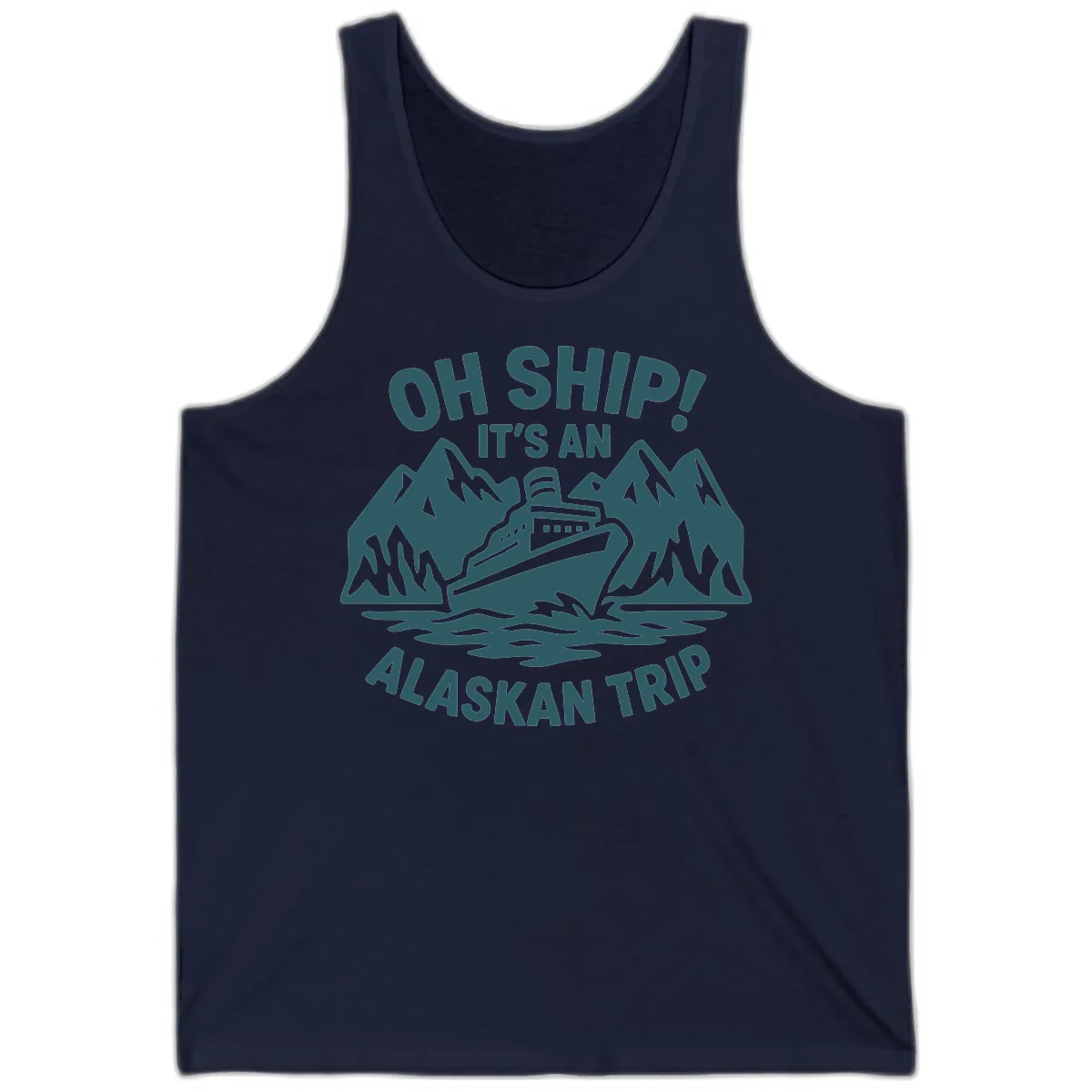 Oh Ship It's An Alaskan Trip Tank in Navy