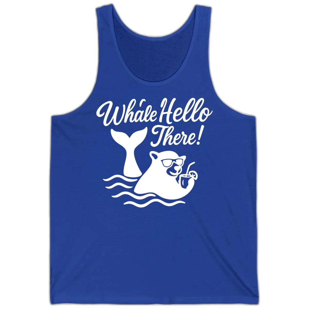 Whale Hello There Cruise Tank in True Royal