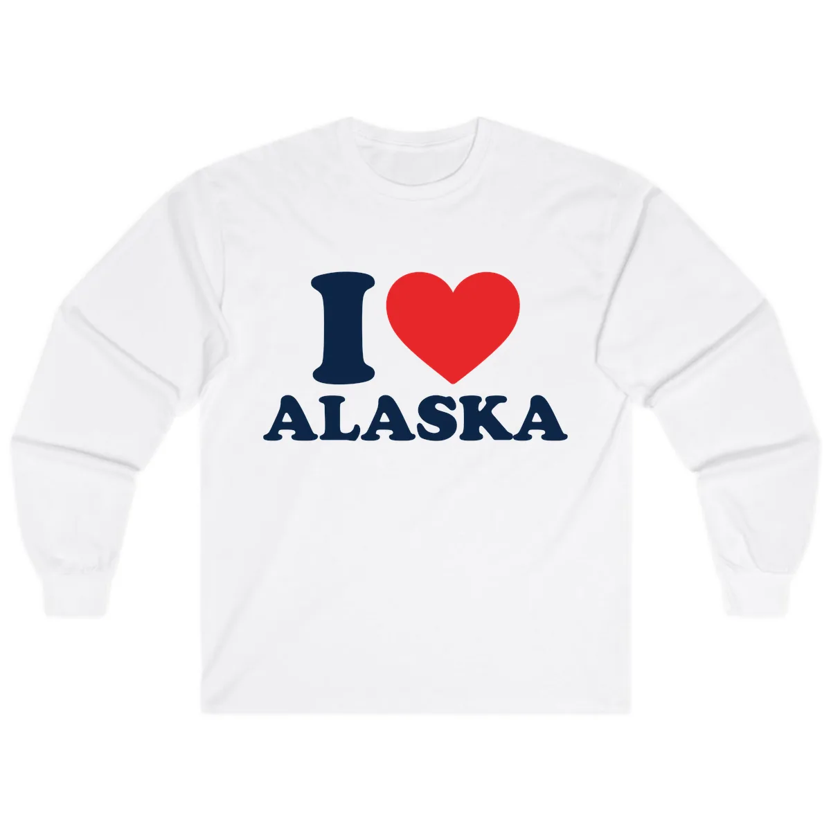 Pure Love Heart Long Sleeve in White