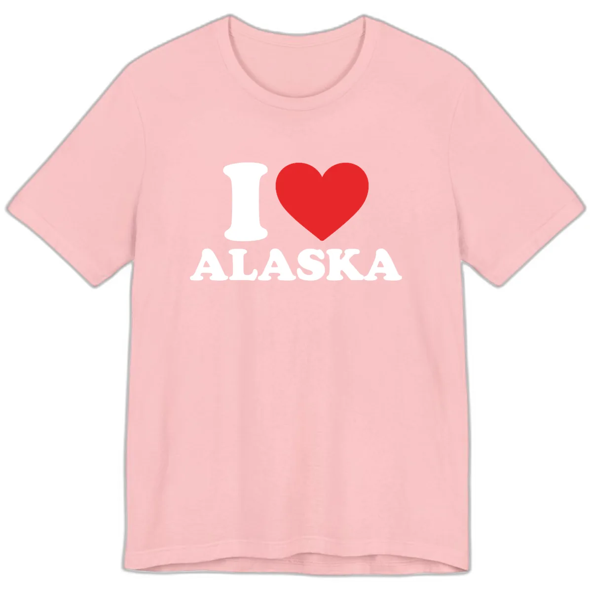 Pure Love Heart Premium T-Shirt in Pink