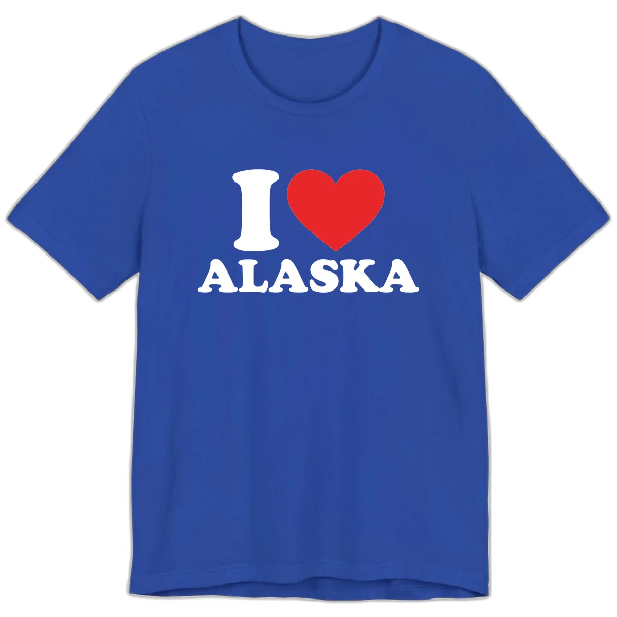 Pure Love Heart Premium T-Shirt in True Royal