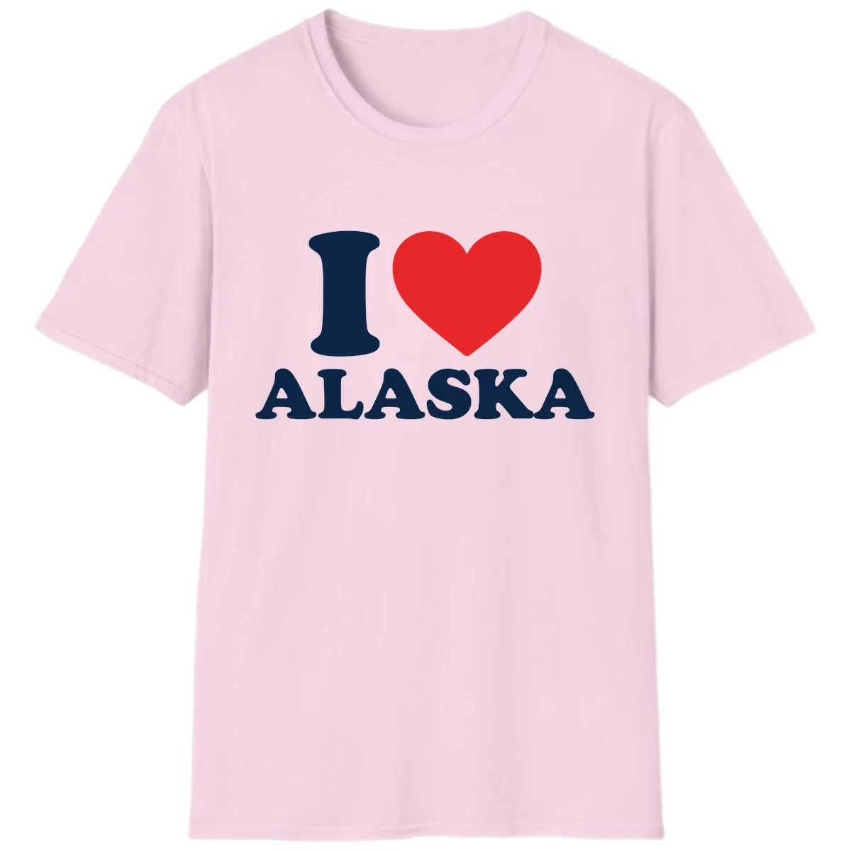 Pure Love Heart T-Shirt in Light Pink