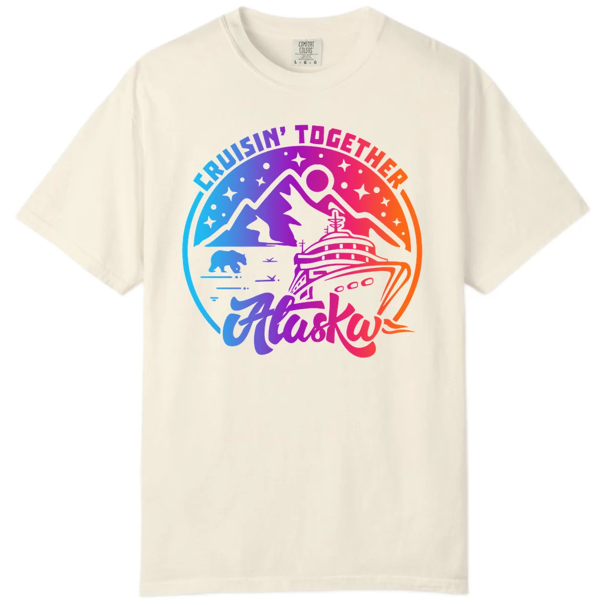 Cruisin' Together Alaska Comfort Color in Ivory