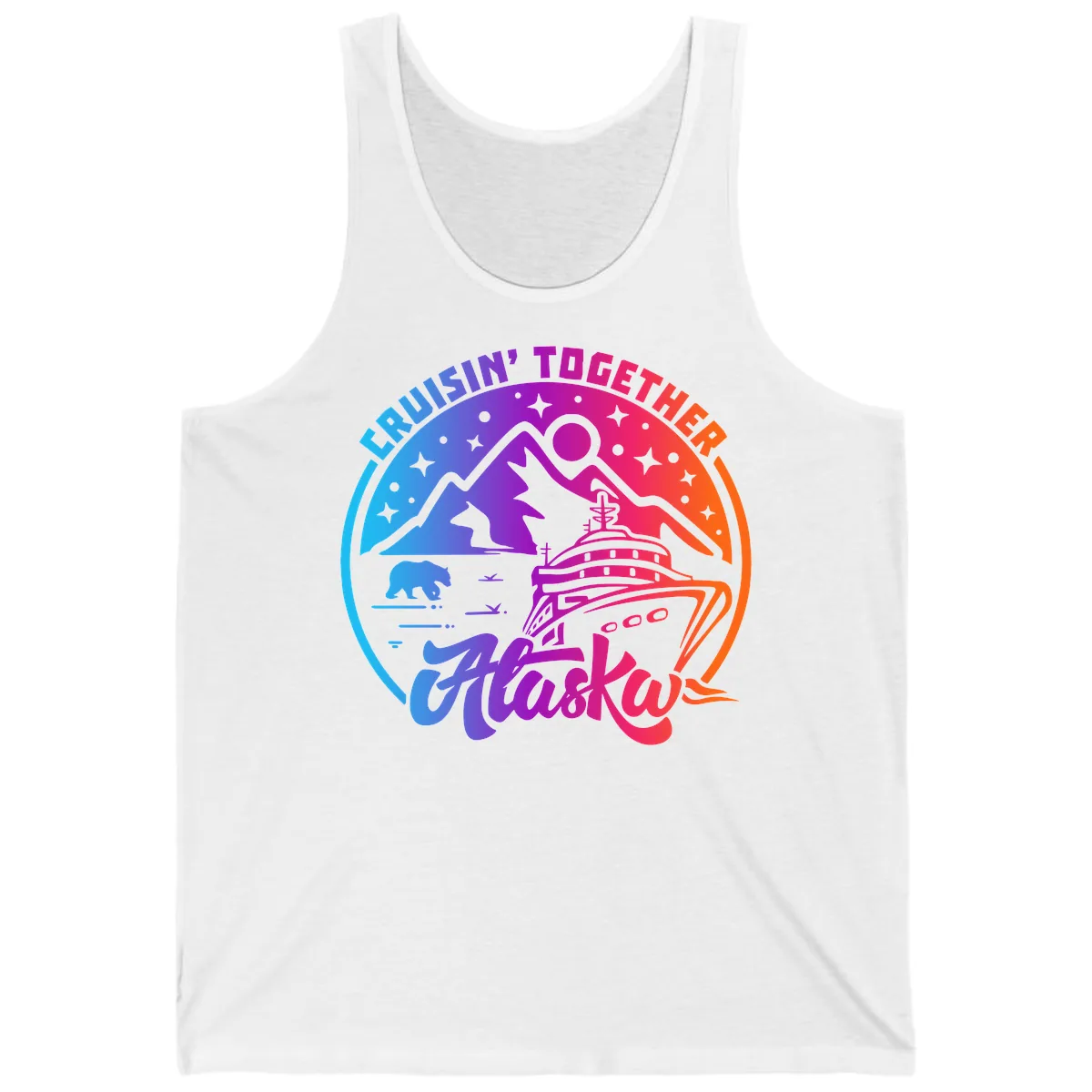 Cruisin' Together Alaska Tank in White