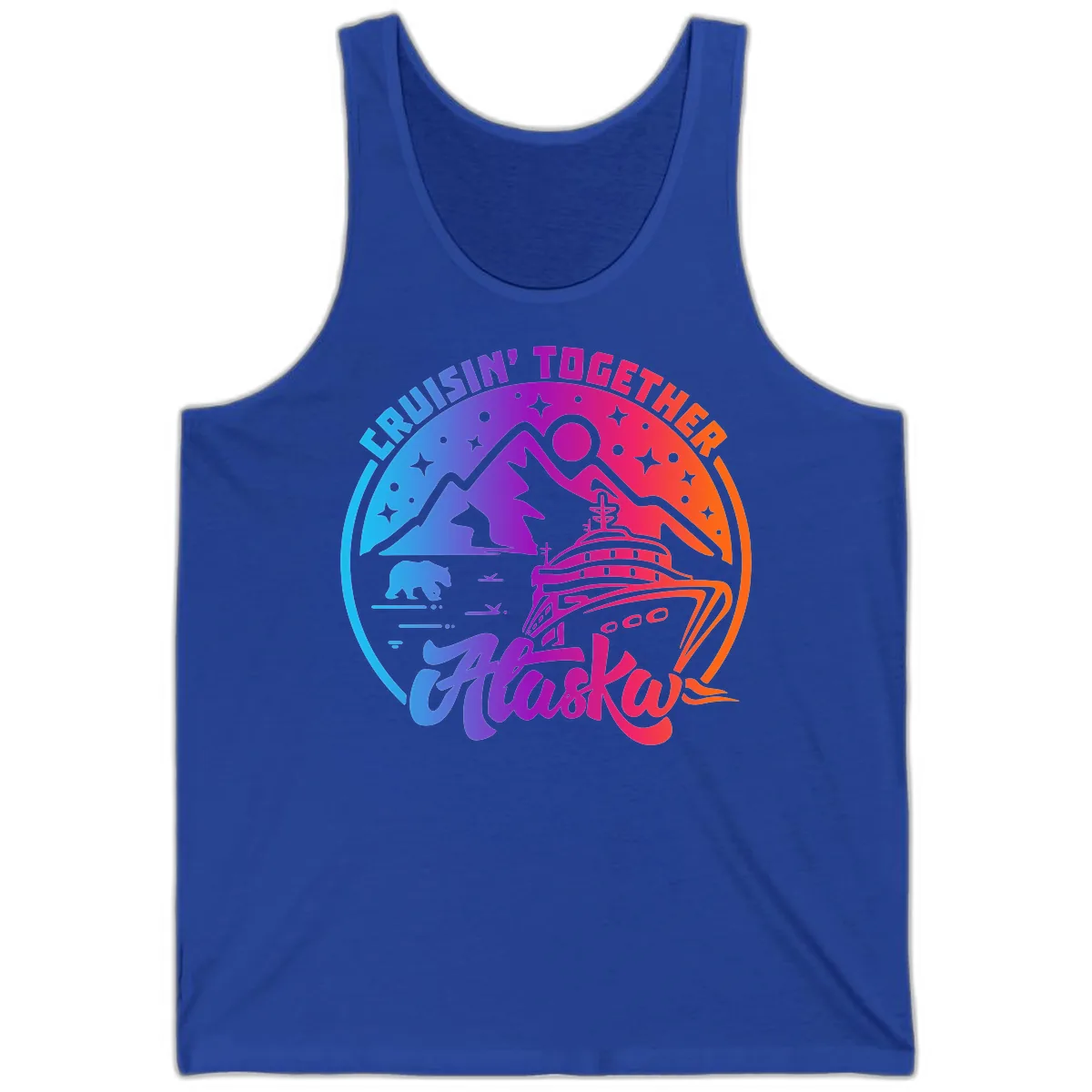 Cruisin' Together Alaska Tank in True Royal
