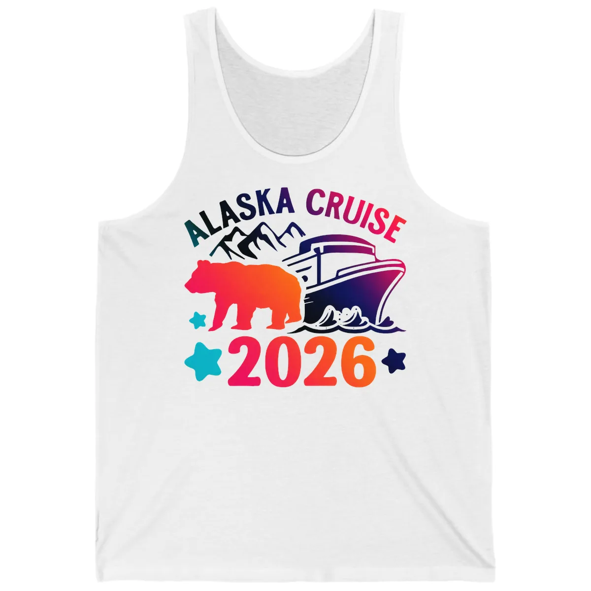 Alaska Cruise 2026 Adventure Tank in White