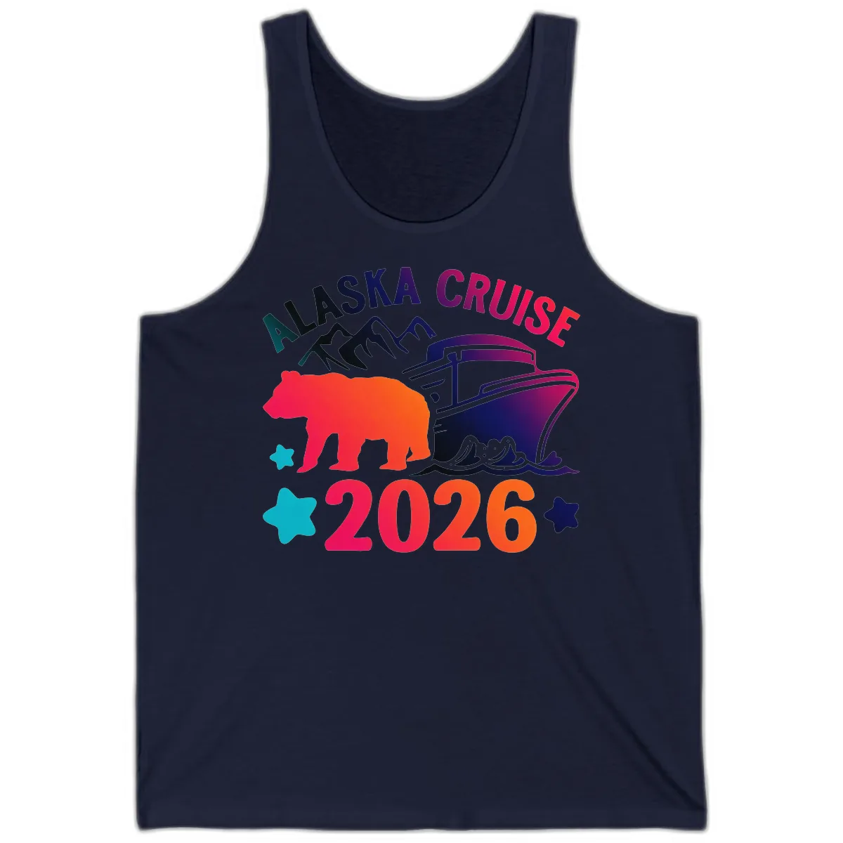 Alaska Cruise 2026 Adventure Tank in Navy