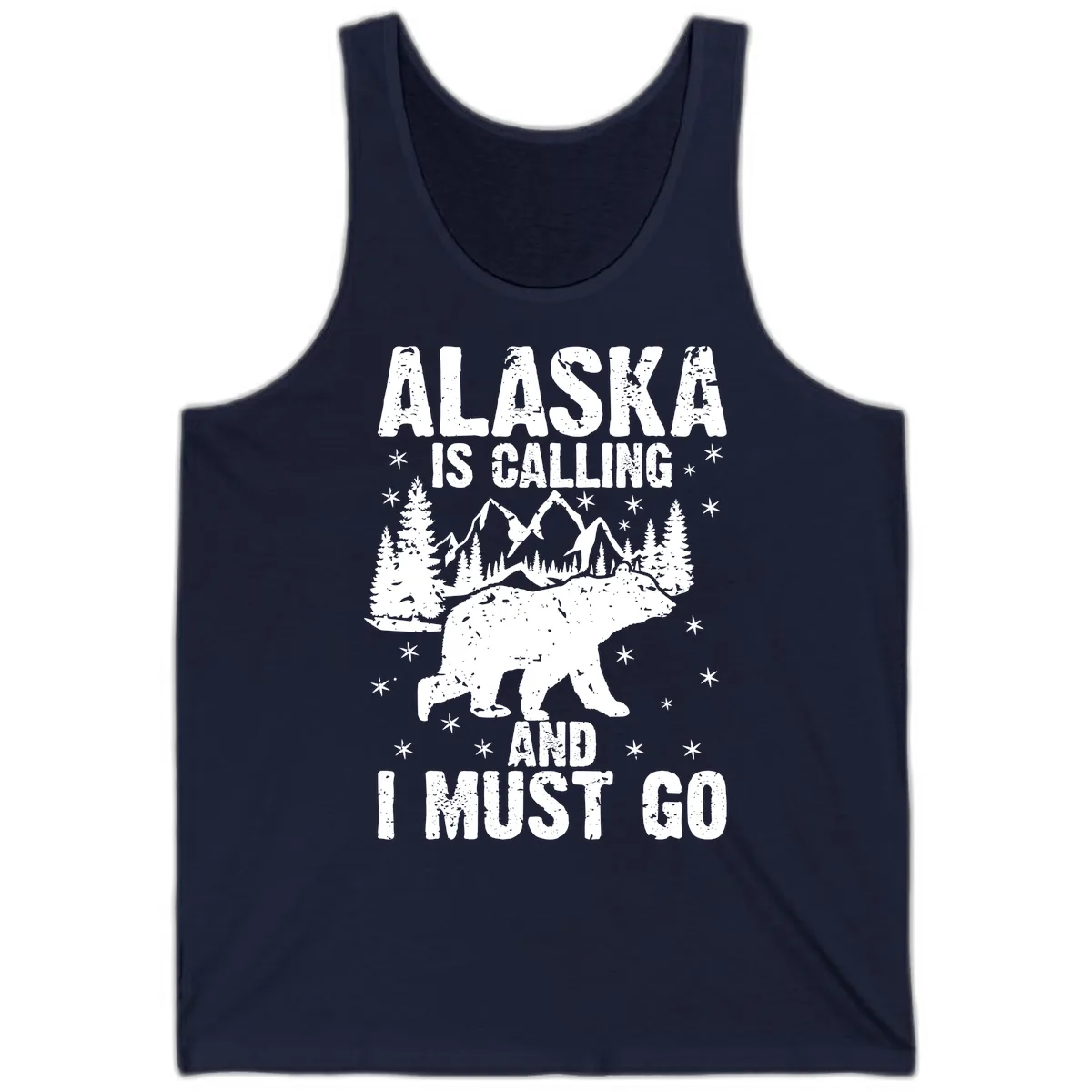 Alaska Is Calling And I Must Go Tank in Navy