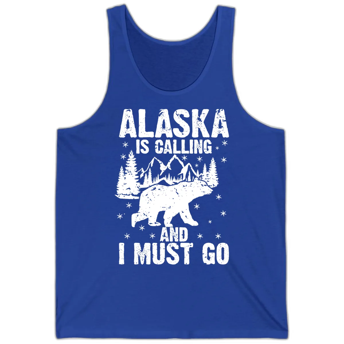 Alaska Is Calling And I Must Go Tank in True Royal
