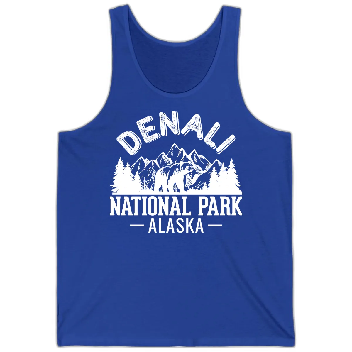 Denali National Park Alaska Wilderness Tank in True Royal