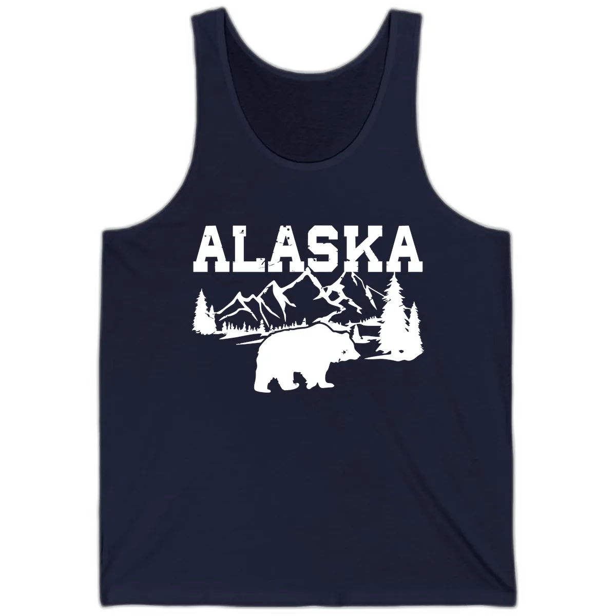 Alaska Bear Mountain Wilderness Cruise Tank in Navy
