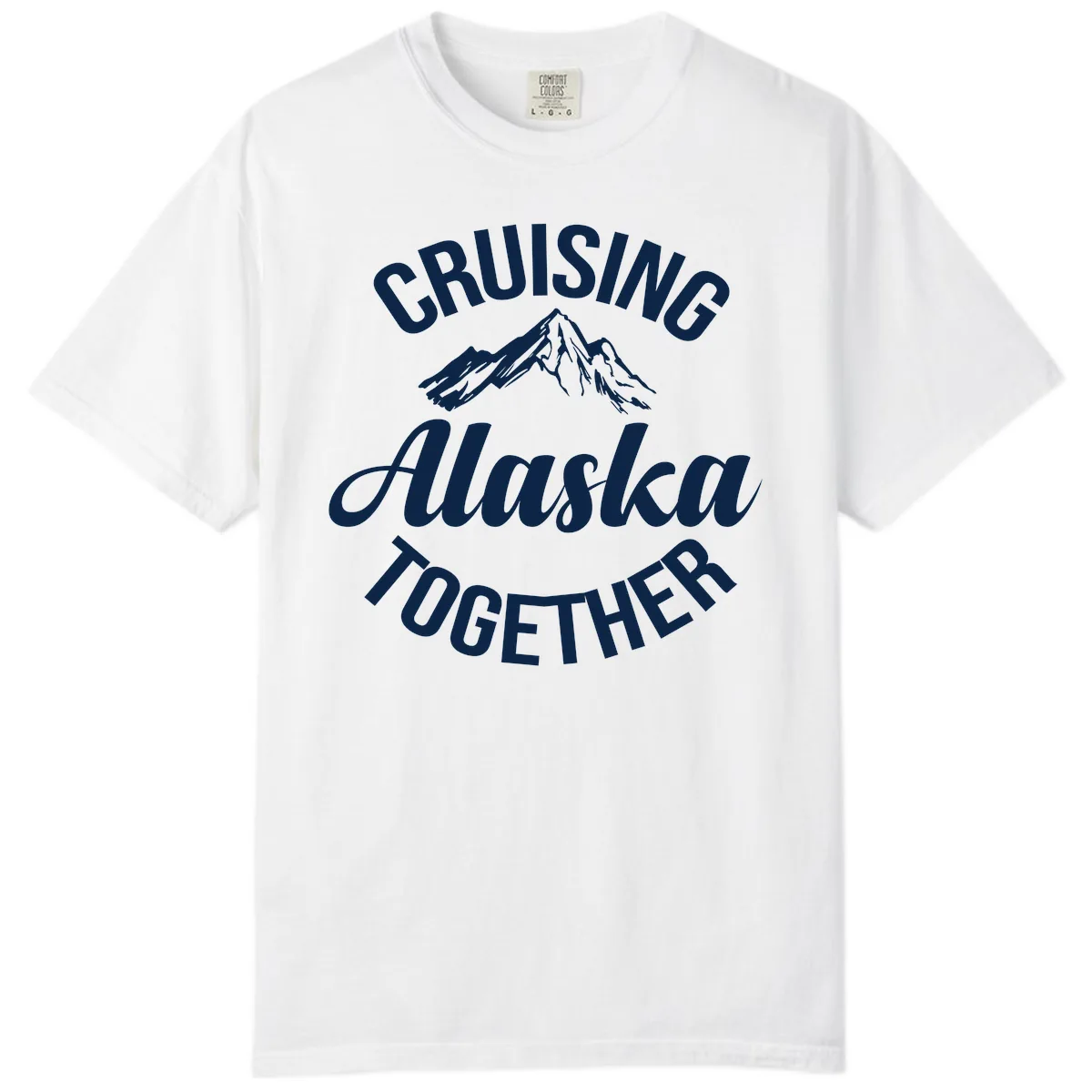 Cruising Alaska Together Mountain Comfort Color in White
